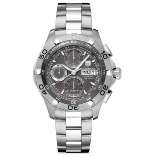 TAG Heuer Aquaracer Calibre 16 Day-Date COSC 43 Stainless Steel / Grey / Bracelet